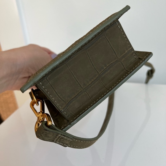 Embossed Suede Le Chiquito Mini Bag Jacquemus - Picture 5 of 7